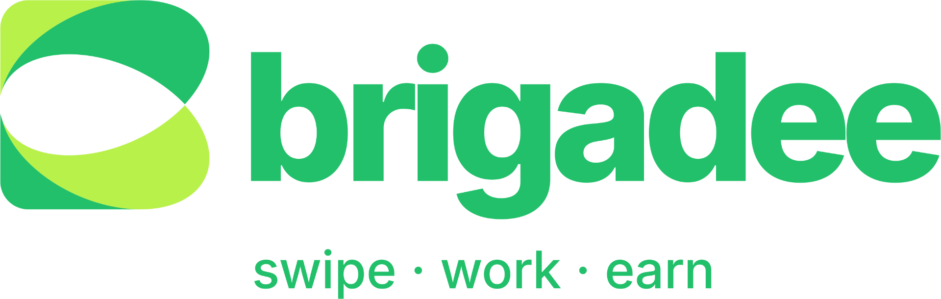 Brigadee - swipe · work · earn